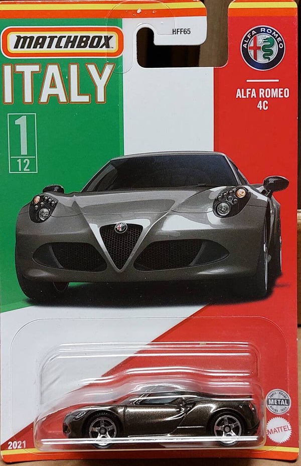 Matchbox Italy Alfa Romeo 4C