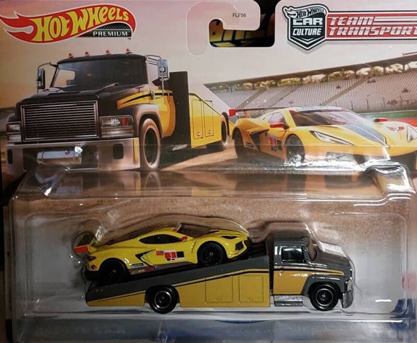 Hotwheels Team Transporter  36 Corvette C8 R