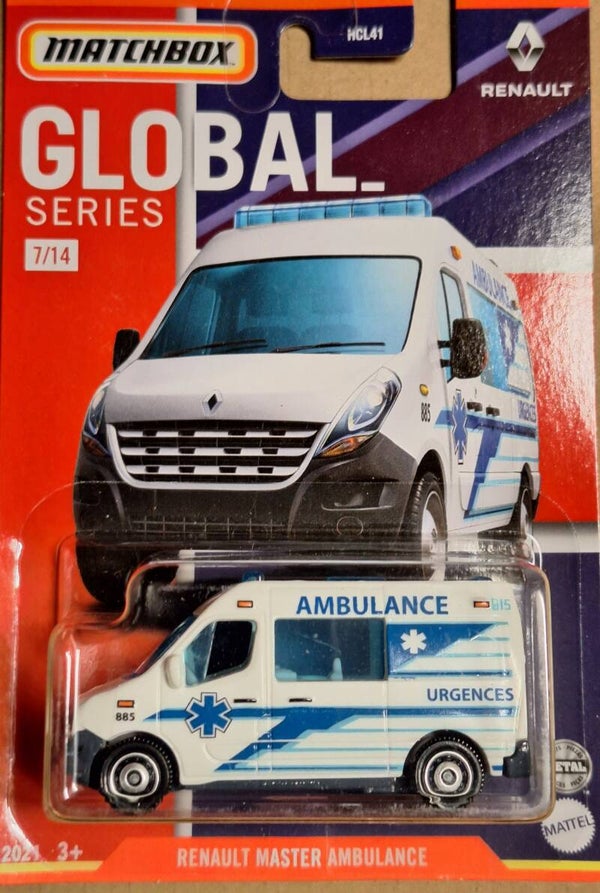 Matchbox Global Renault Master Ambulance