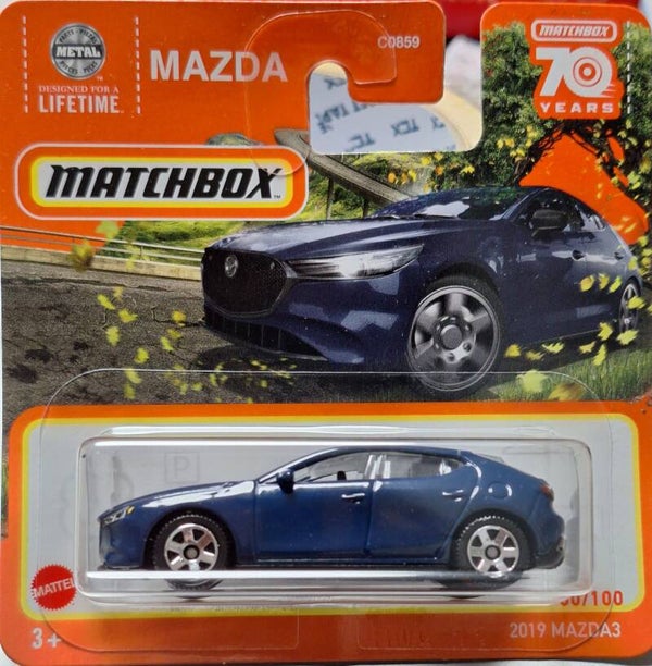 Matchbox 2023. Mazda 3 2019