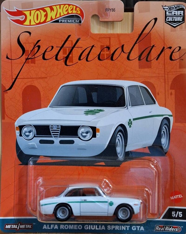Hotwheels Spettacolare Alfa Romeo Giullia