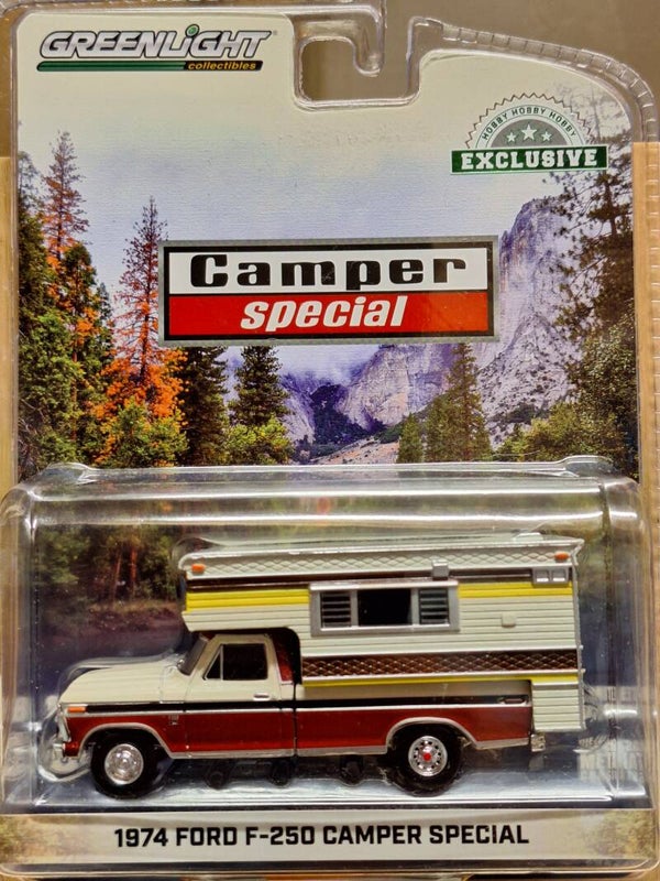 Greenlight 1974 Ford F250 Camper Special