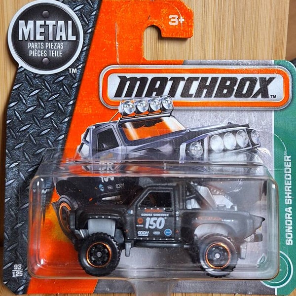 Matchbox 2016 Sonora Shredder
