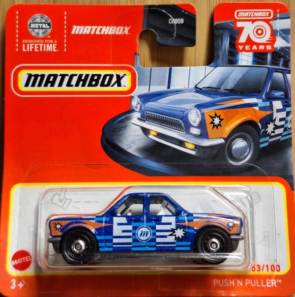 Matchbox 2022 Push'N Puller
