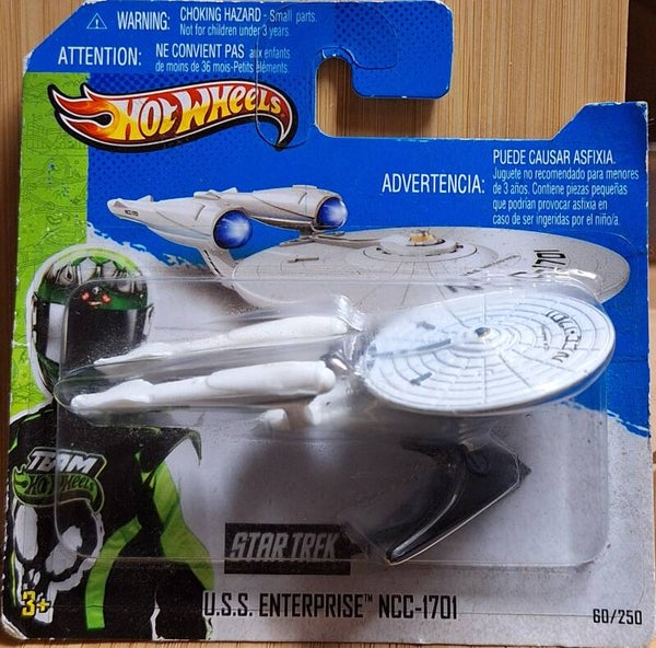 Hotwheels 2013 USS Enterprice NCC 1701