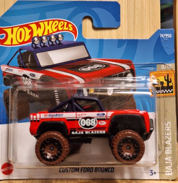 Hotwheels 2022 Custom Ford Bronco