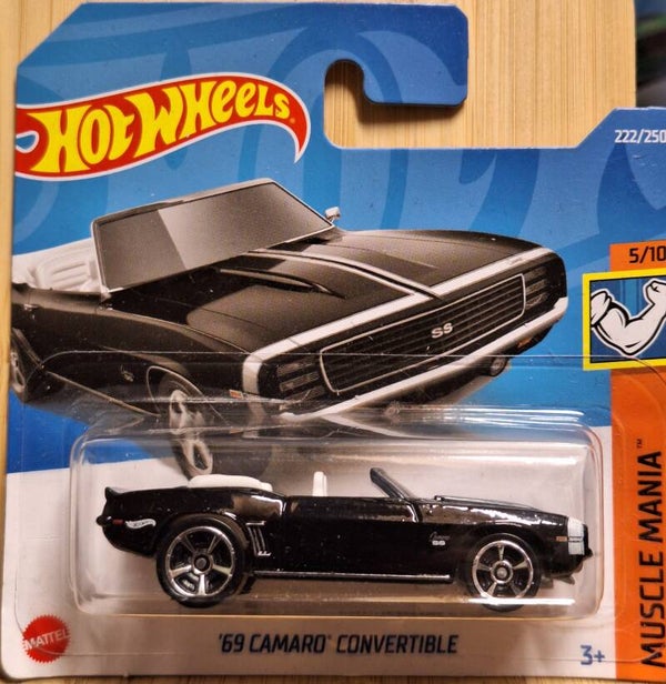 Hotwheels 2022  '69 Cammaro Convertible
