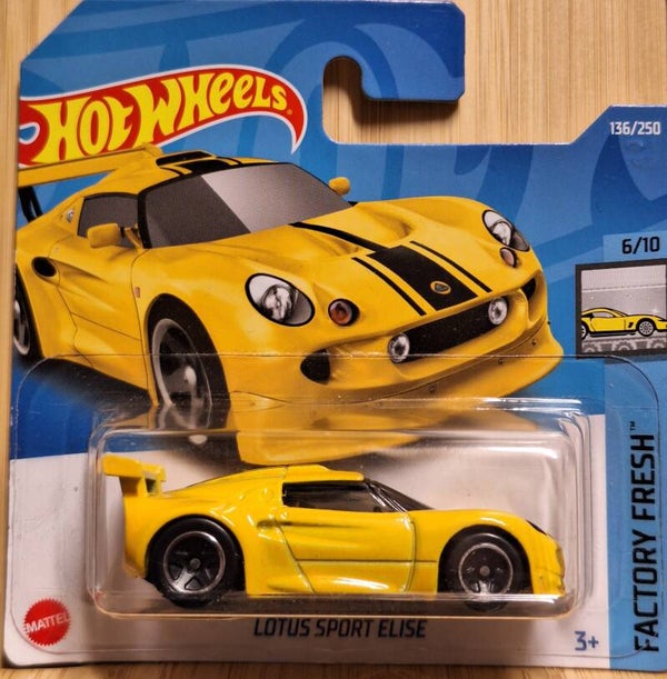Hotwheels 2022 Lotus Sport Elise