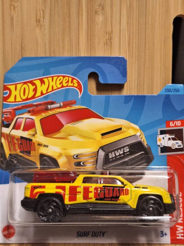 Hotwheels 2023 Surf Duty