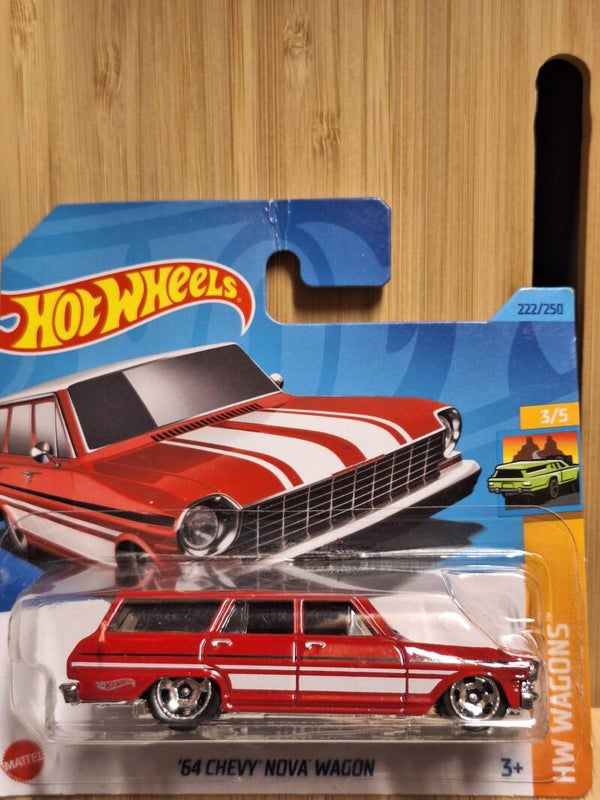Hotwheels 2023  '64 Chevy Nova Wagon