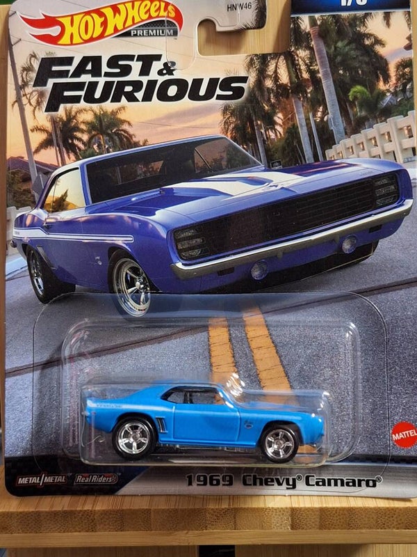 Hotwheels F&F Furious 7 1969 Chevy Camaro