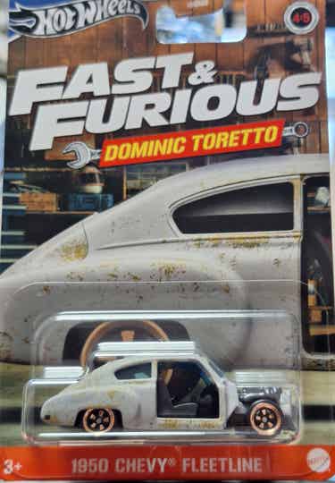 Hotwheels F&F Dominic Toretto 1950 Chevy Fleetline