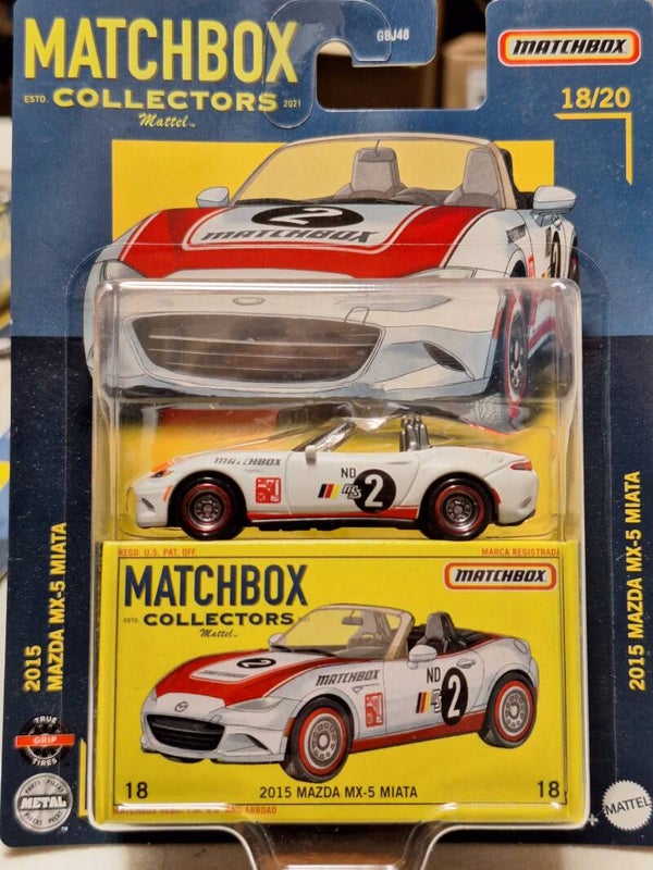 Matchbox Collectors 2015 Mazda MX5 Miata