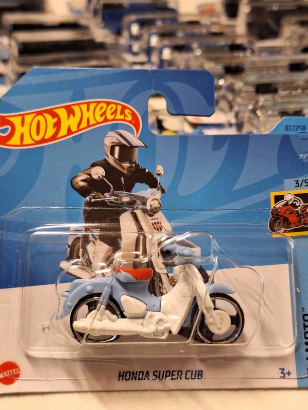Hotwheels 2023 Honda Super Cup blauw