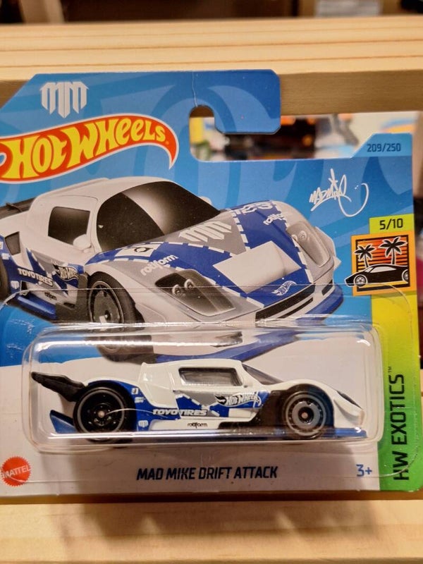 Hotwheels 2023 Mad Mike Drift Attack