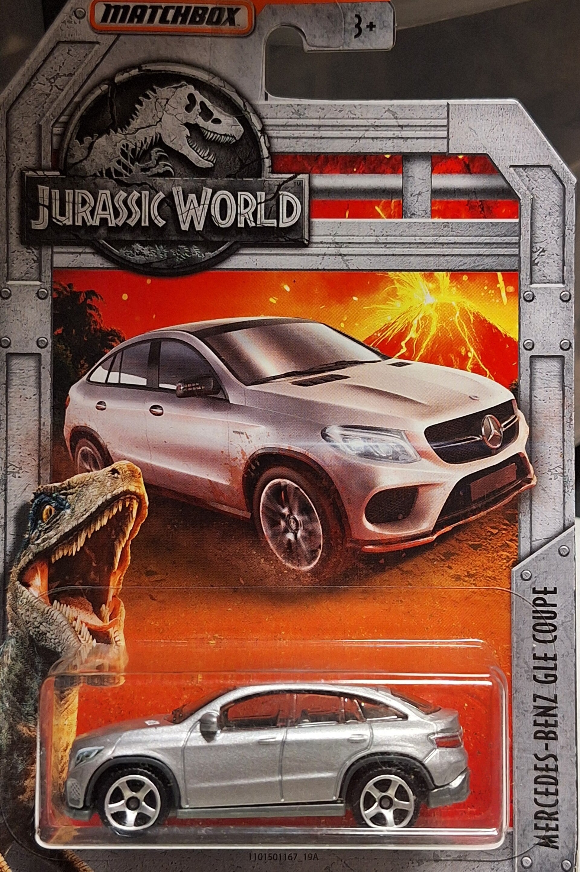 Matchbox jurassic Mercedes-Benz GLE Coupe