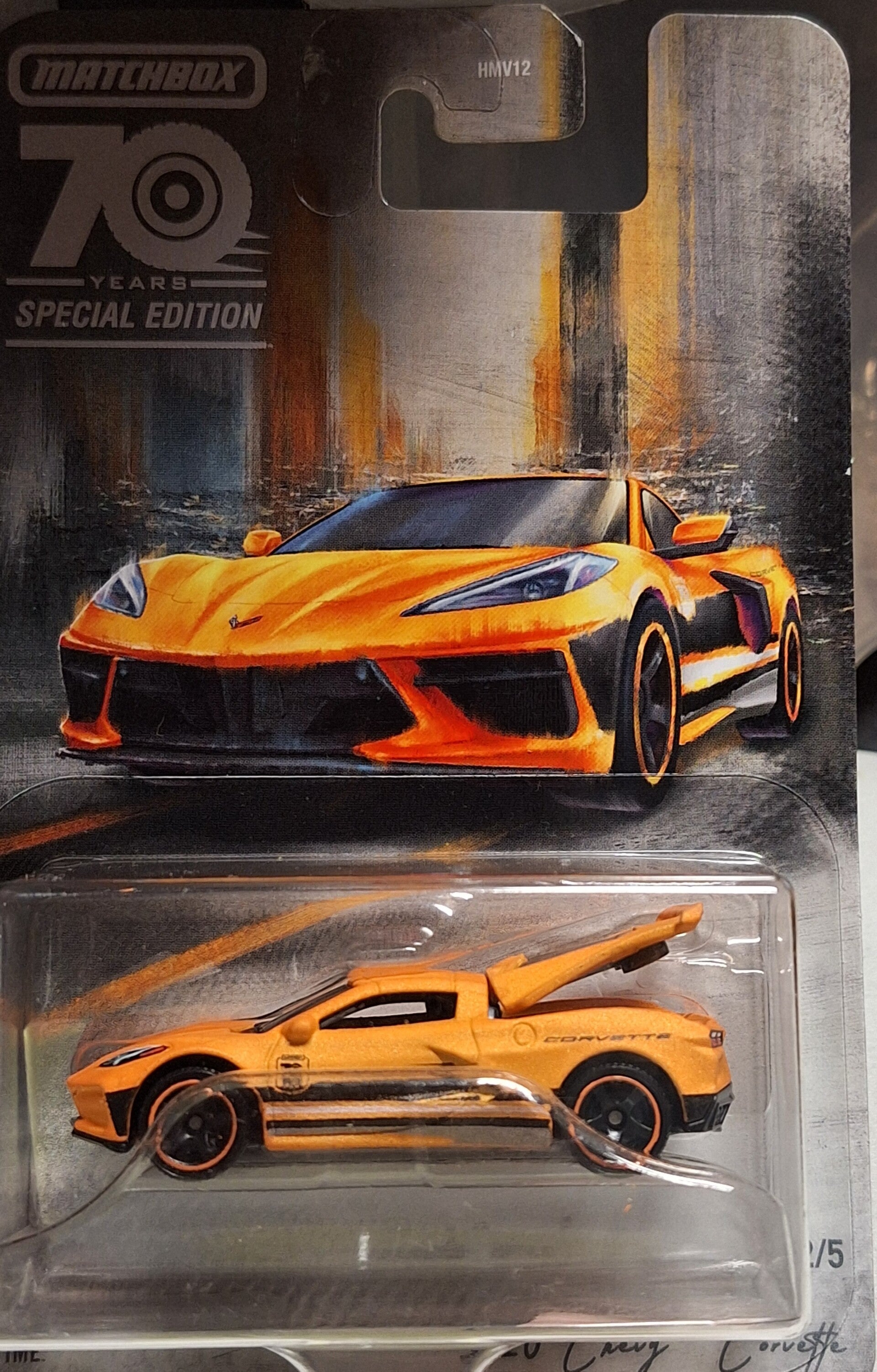 Matchbox 70 special edition 2019 Chevy Corvette