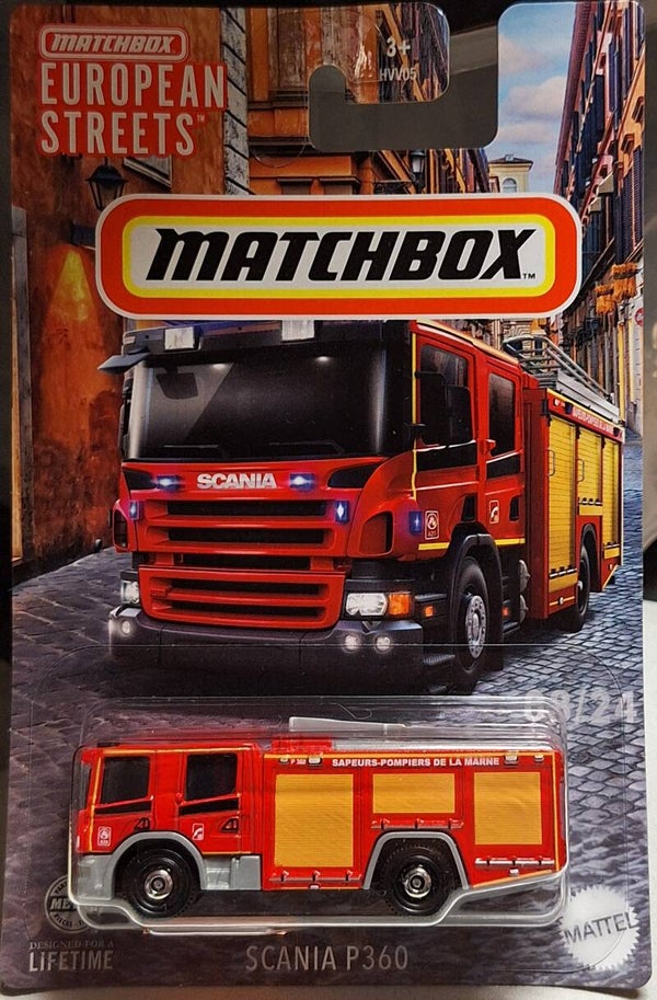 Matchbox European Street Scania P360