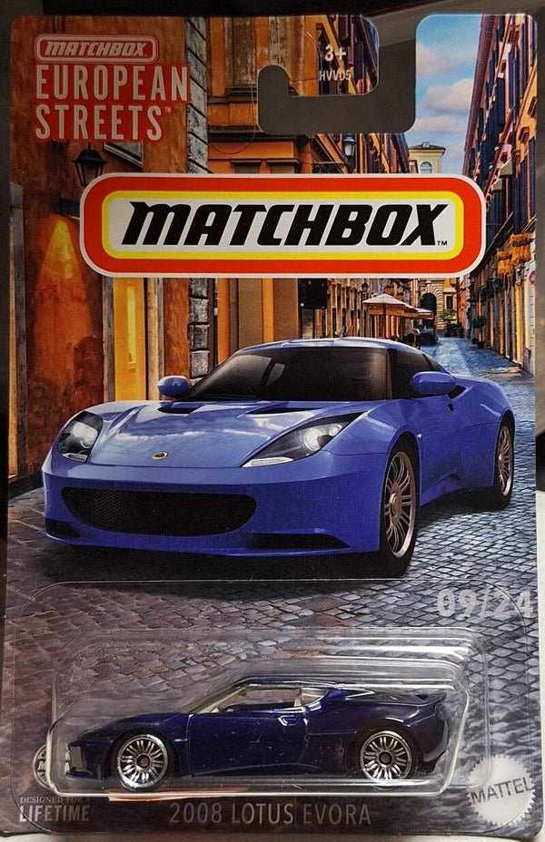 Matchbox European Street 2008 Lotus Evora