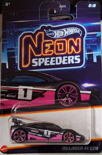 Hotwheels Neon Speeder MCLaren F1 GTR