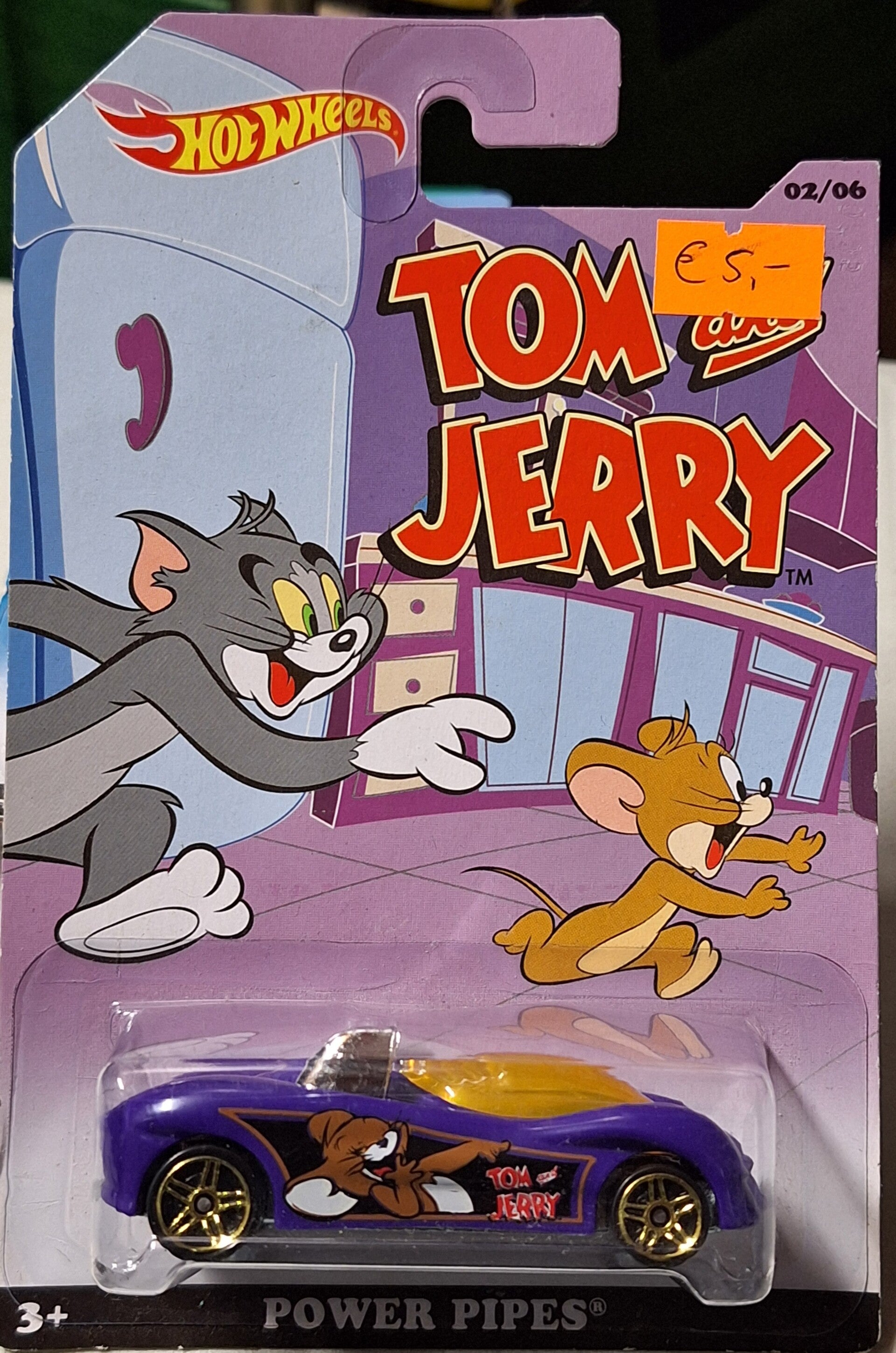 Hotwheels Tom And Jerry Power Pipes