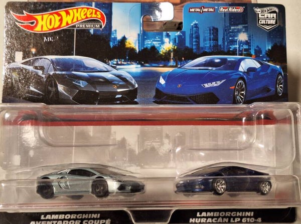 Hotwheels Car Culture 2 pack Lamborghini