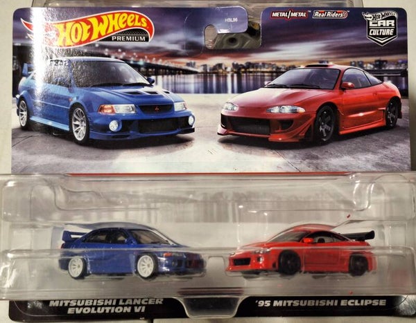 Hotwheels Car Culture 2 pack Mitsubishi