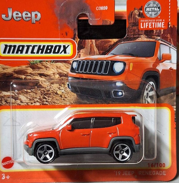 Matchbox 2023 '19 Jeep Renegade