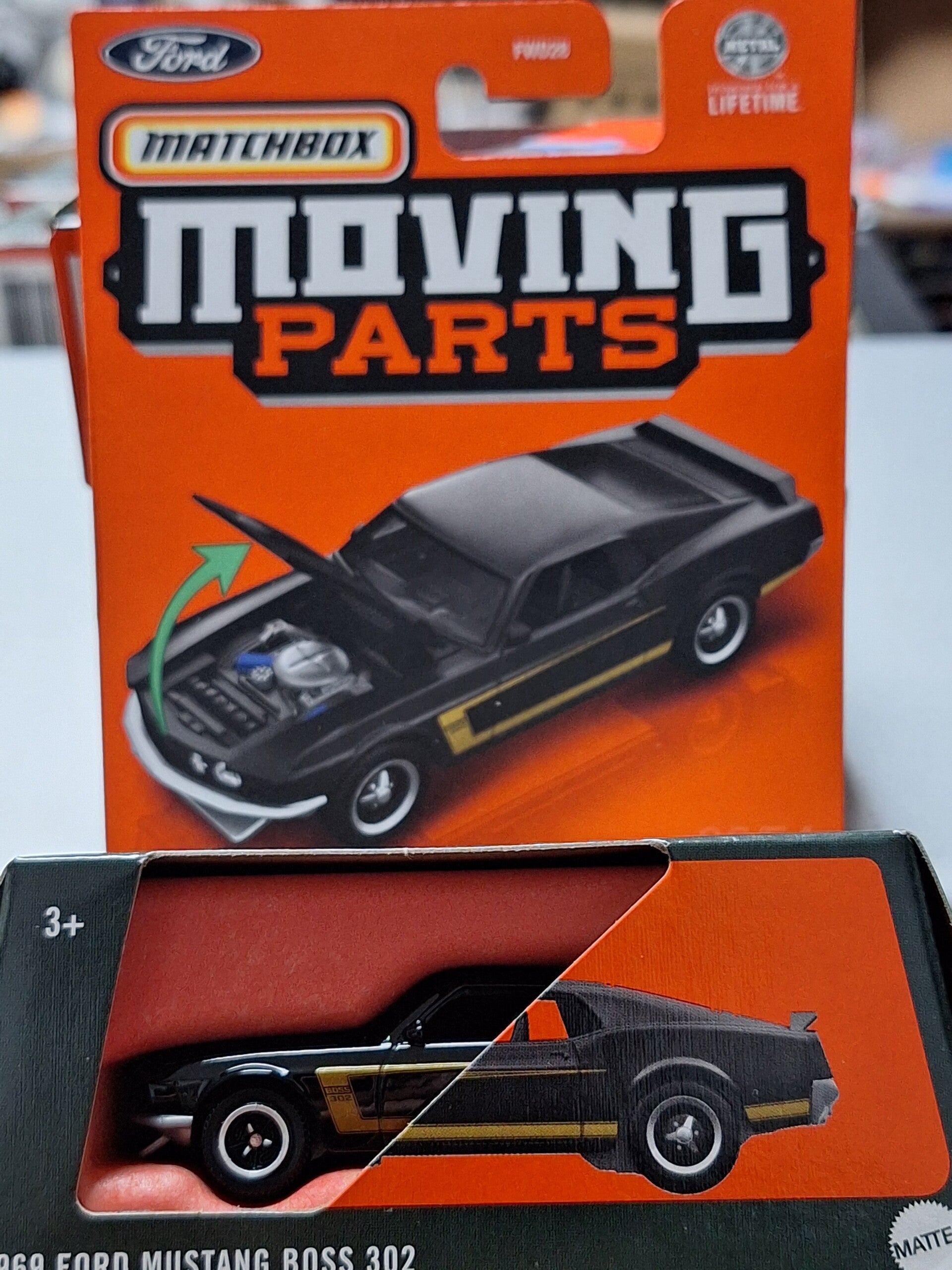 Matchbox Moving Parts 1969 Ford Mustang Boss 302