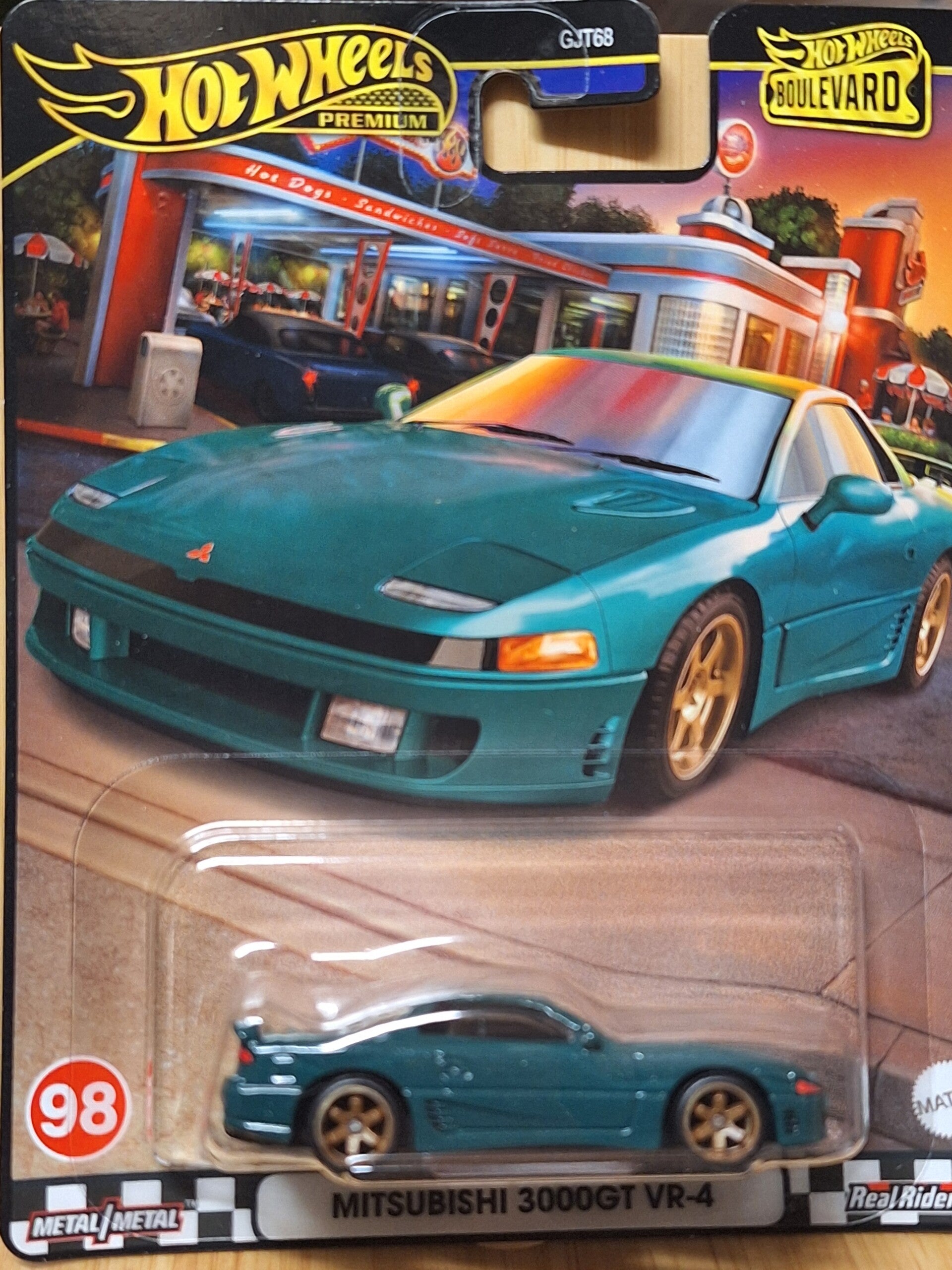 Hotwheels Boulevard 98 Mitsubishi 3000GT VR 4