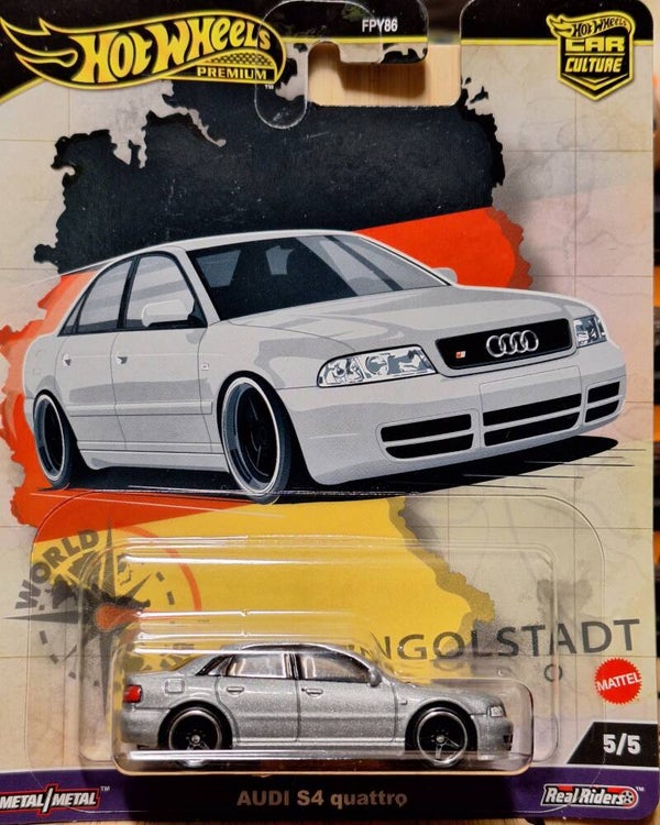 Hotwheels World Tour Audi S4 Quattro