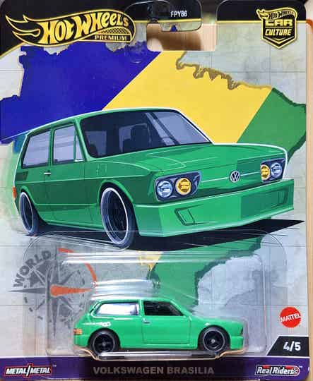 Hotwheels World Tour Volkswagen Brasilia
