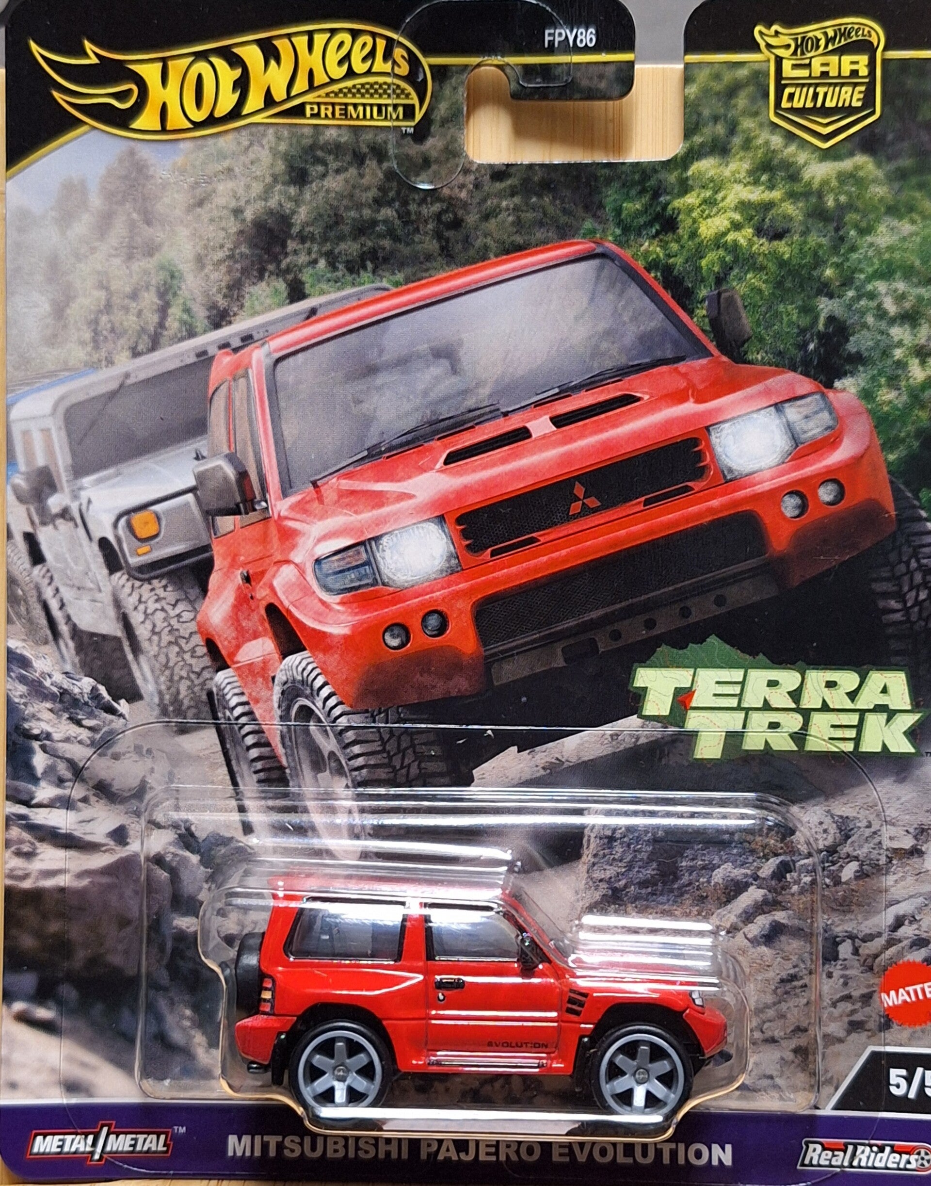 Hotwheels Terra Trek Mitsubishi Pajero Evolution
