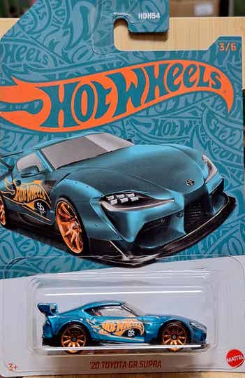 Hotwheels Pearl Chrome Green '20 Toyota GR Supra