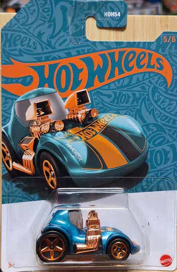 Hotwheels Pearl Chrome Green Tooned Twin Mill