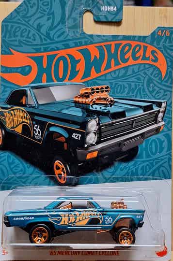 Hotwheels Pearl Chrome Green '65 Mercury Comet Cyclone