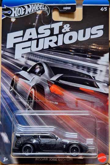 Hotwheels F&F Racing Serie Nissan 350Z Custom