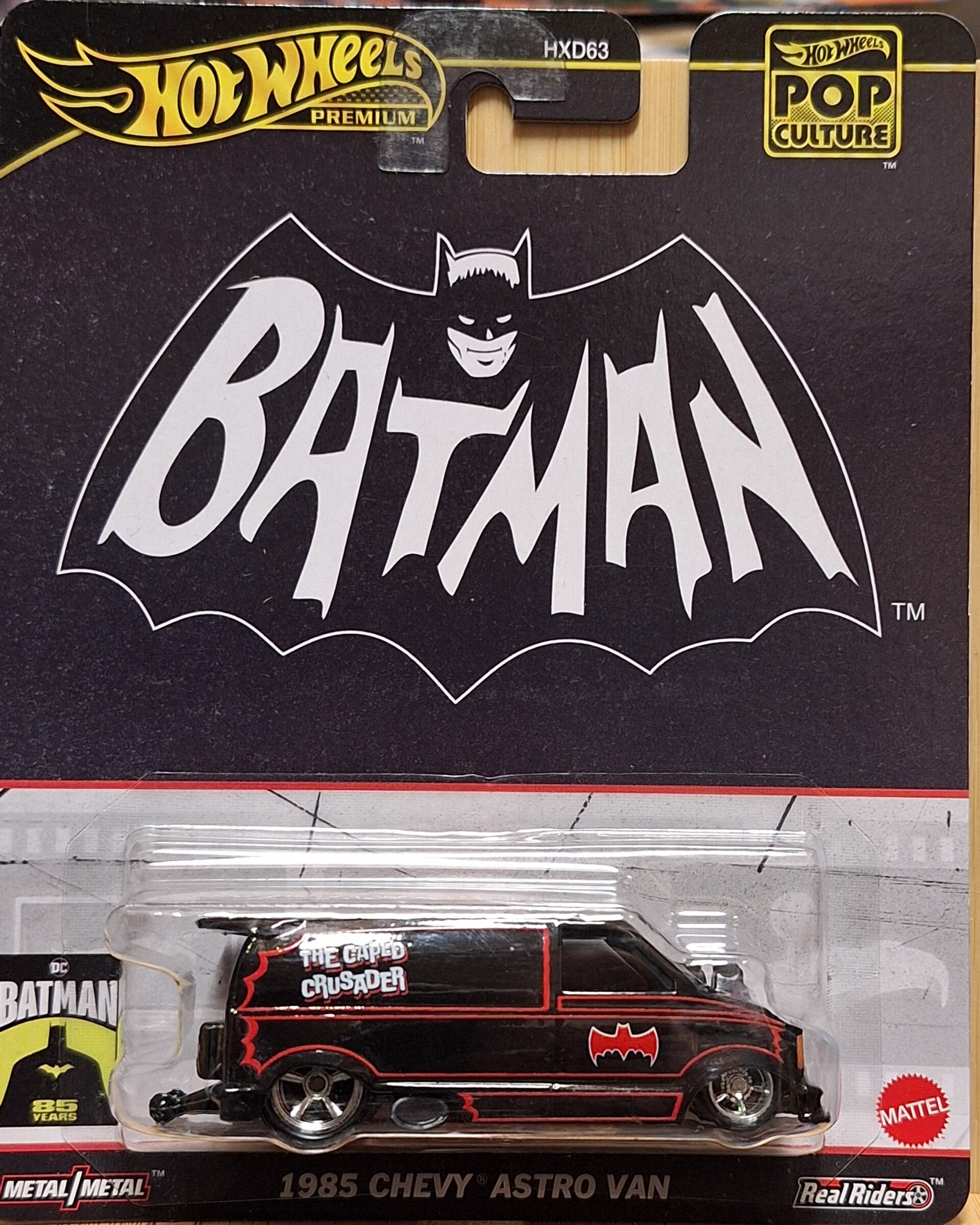 Hotwheels Pop Culture 2024 1985 Chevy Astro Van