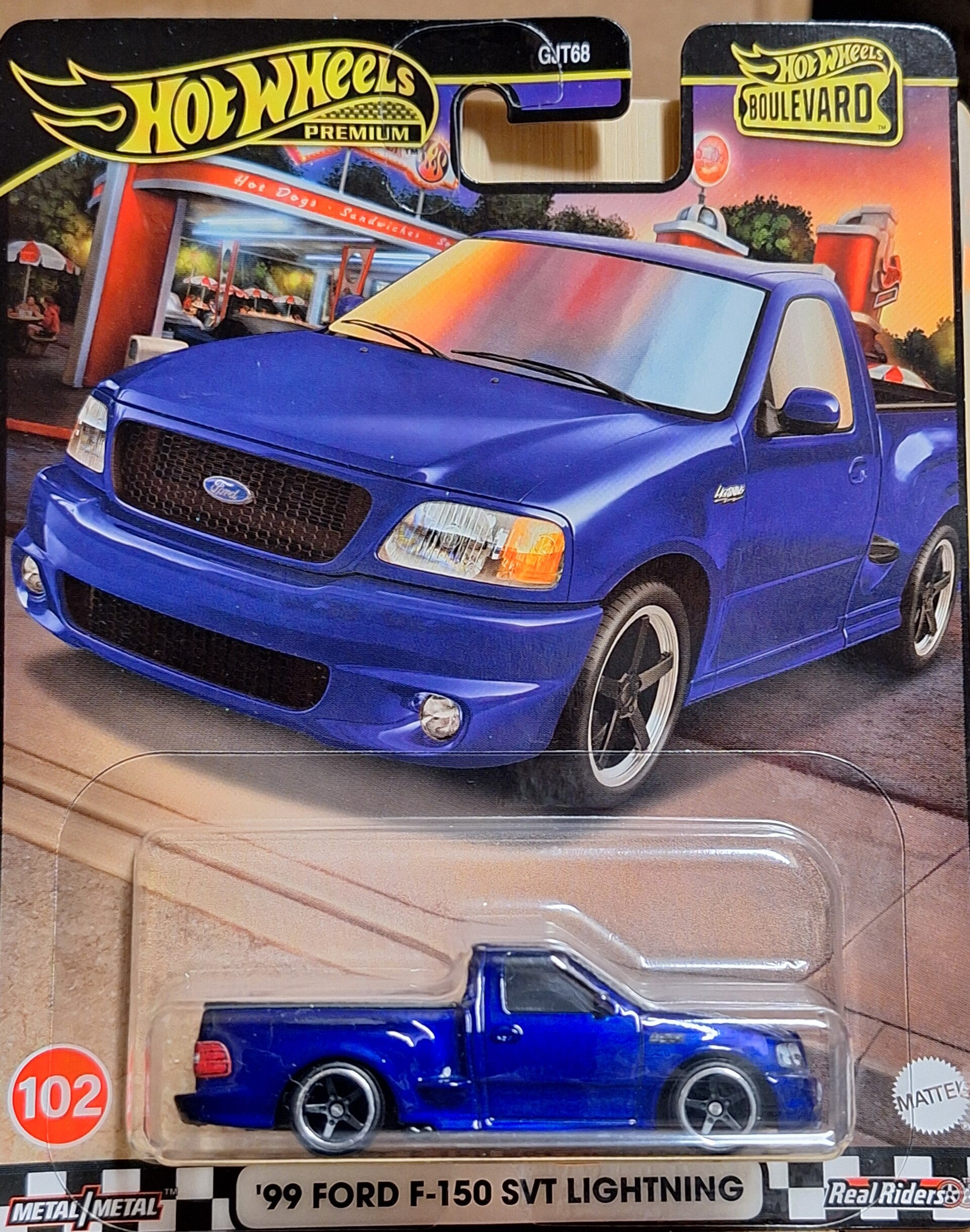 Hotwheels Boulevard 102 '99 Ford F150 SVT Lightning