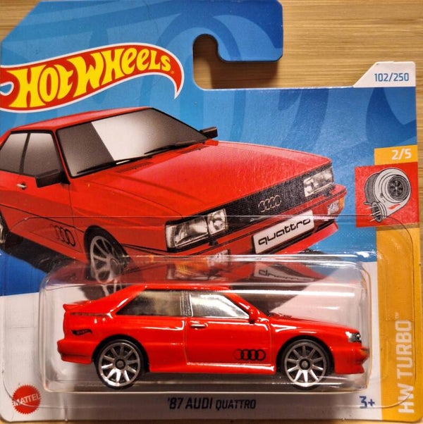 Hotwheels 2024 '87Audi Quattro