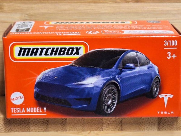 Matchbox Power Grabs Tesla Model Y