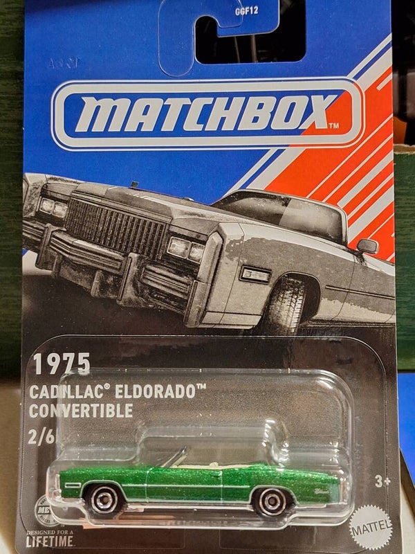 Matchbox American Convertibles 1975 Cadillac Eldorado Convertible