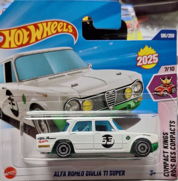 Hotwheels 2025 Alfa Romeo Guilia TI Super