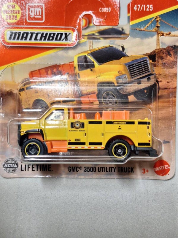Matchbox 2025 GMC 3500 UtilityTruck