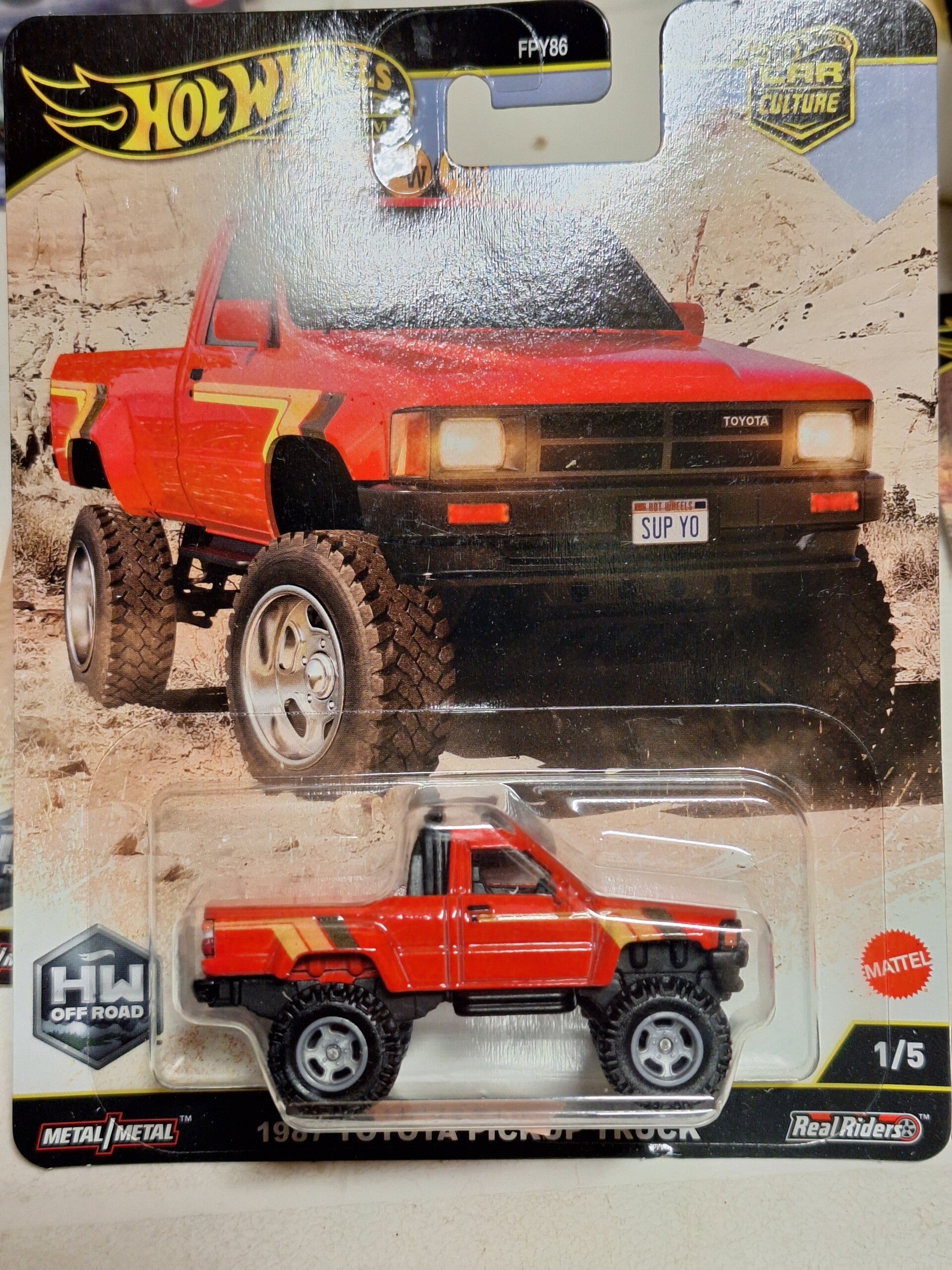 Hotwheels HW off Road 1987 Toyota Pickup Truck