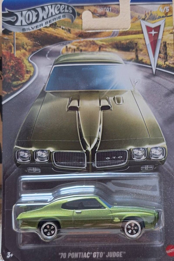 Hotwheels Silver serie '70 Pontiac GTO Judge