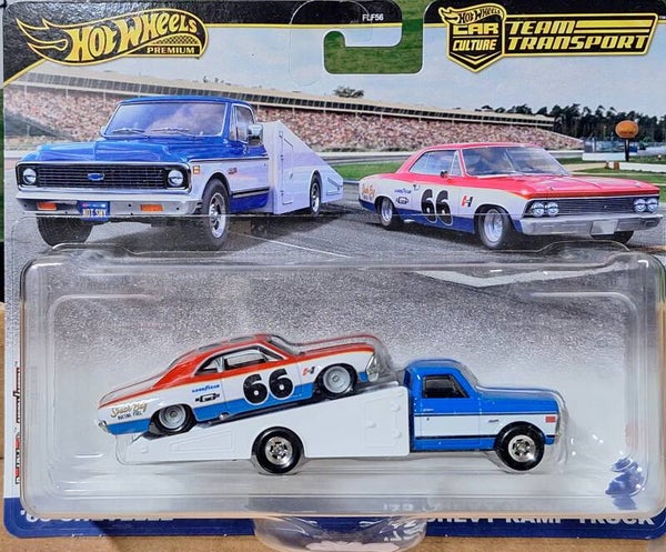 Hotwheels Team Transporter 64 66 Chevelle '72 Chevy Ramp Truck