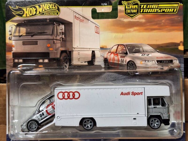 Hotwheels Team Transporter 77 Audi S4 Quattro Fleet Flyer