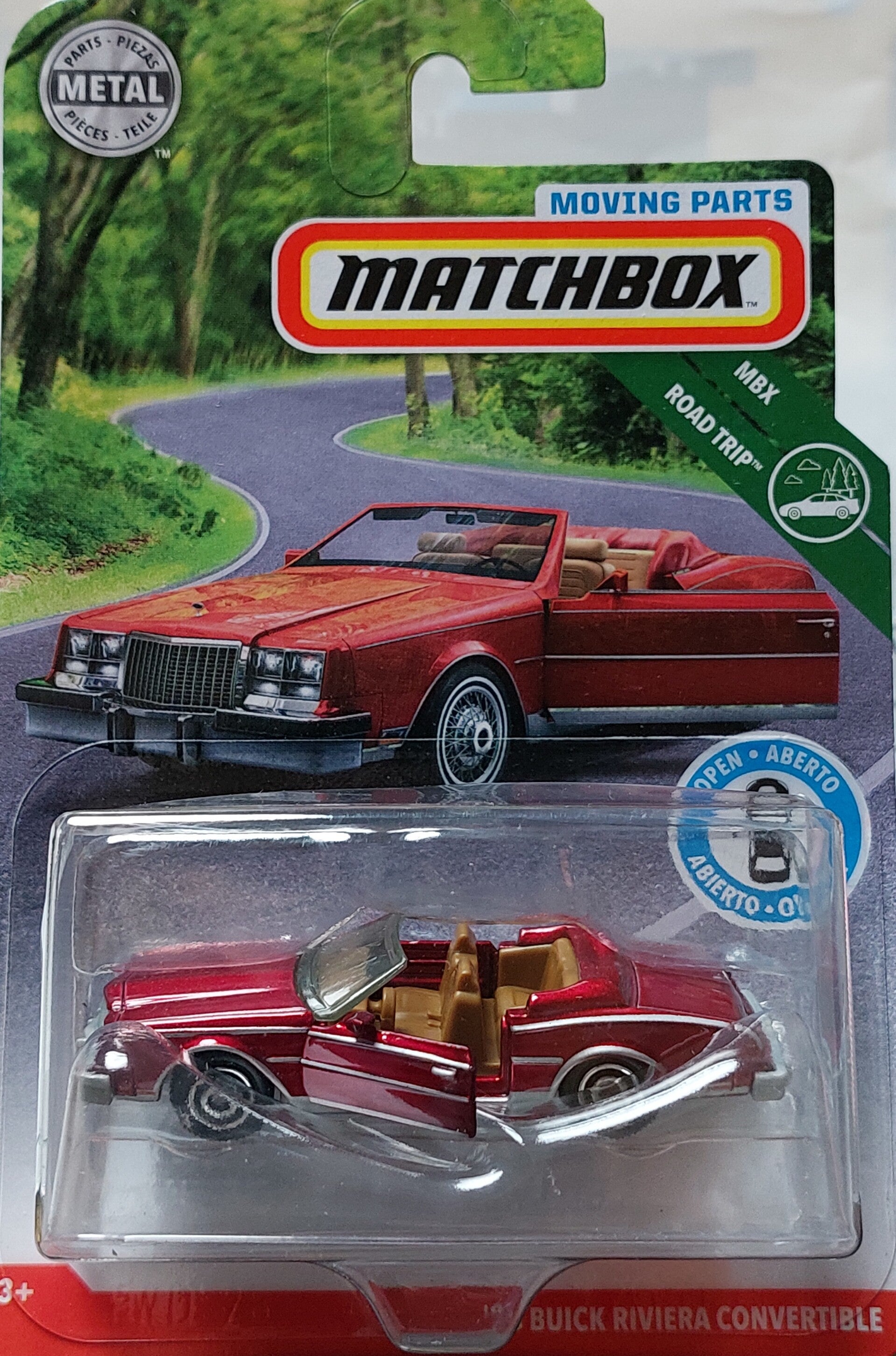 Matchbox Road Trip '83 Buick Riviera Convertible