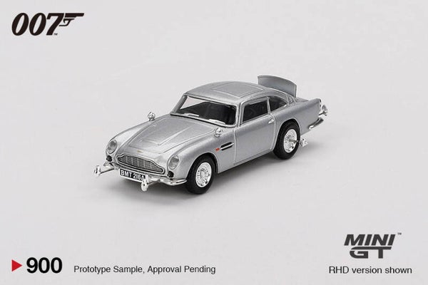 Mini GT 1/64 - Aston Martin DB5 Goldfinger in BLISTER Mgt256